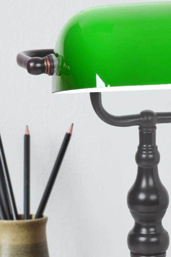 Premium Vintage Bankers Table Lamp