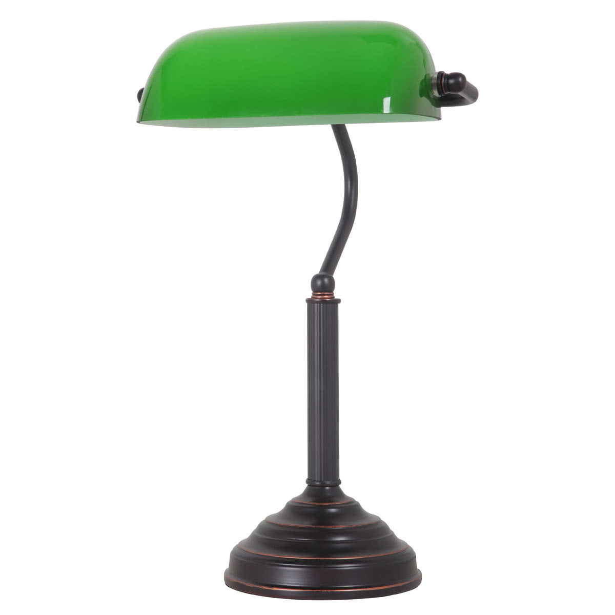 Premium Vintage Large Bankersville Desk Table Lamp