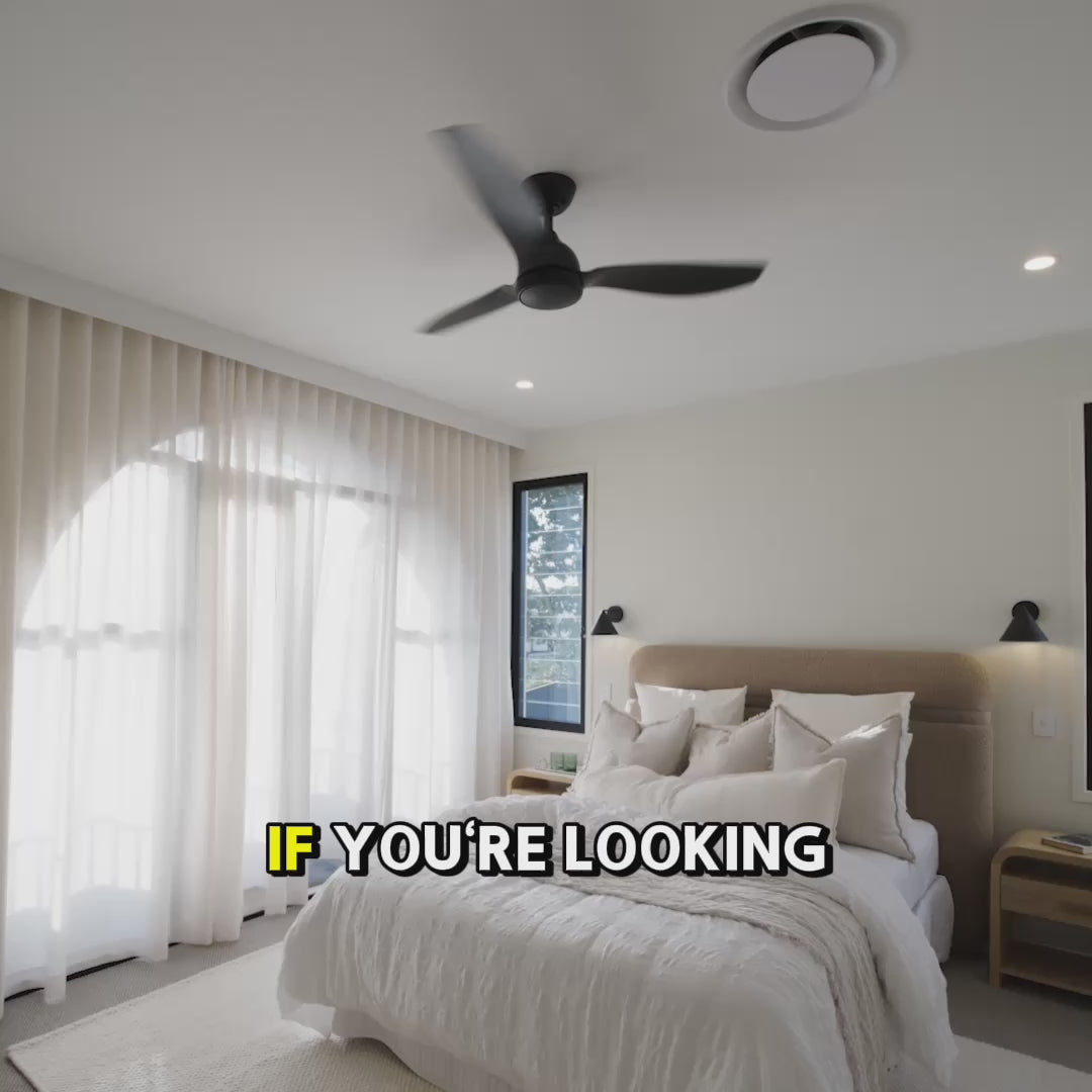 Load video: Revo Smart DC Ceiling Fan with LED Light &amp; Remote