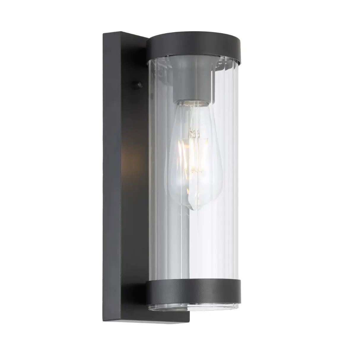 Provo Exterior Black Wall Light