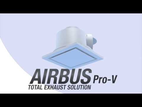 Airbus Premium Bathroom 3 in 1 Heater Exhaust Fan Light