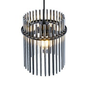 Quilo Pendant Light - Modern Black and Smoke
