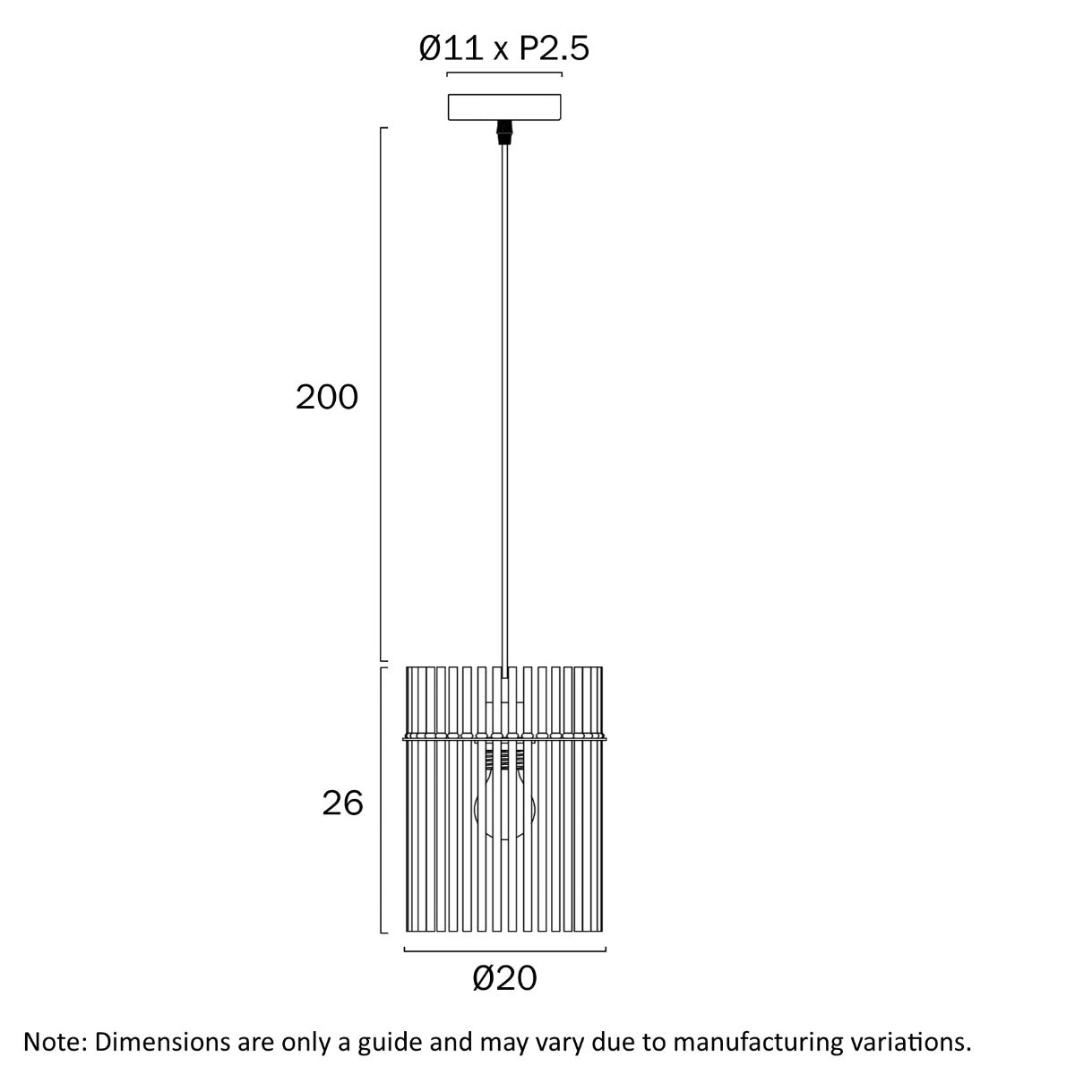 Quilo Pendant Light - Modern Black and Smoke