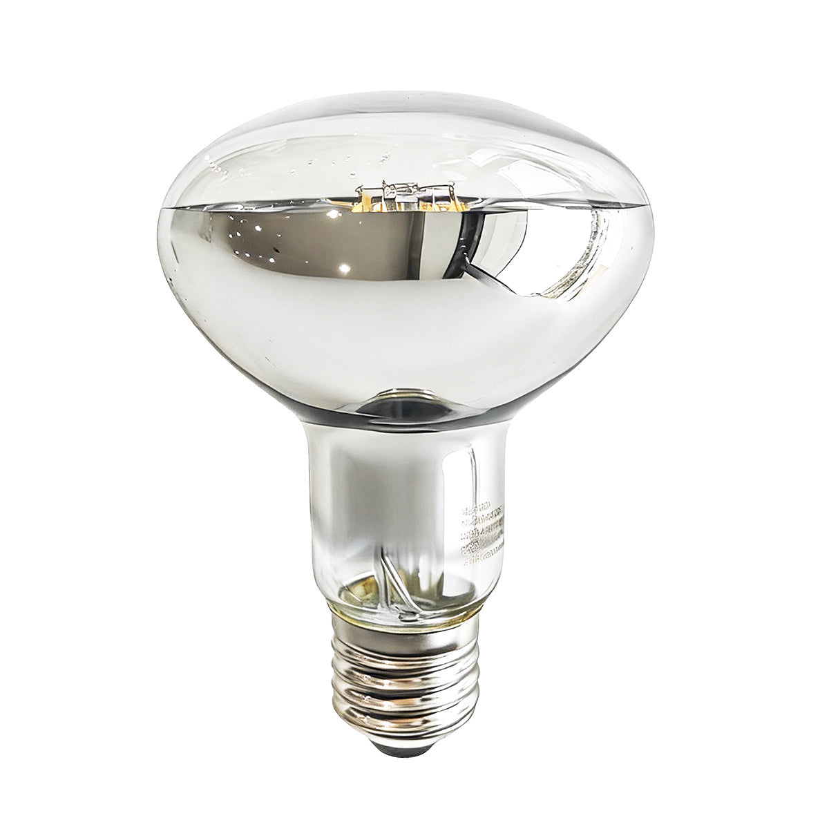 R80 Glass Reflector LED Globe 8W 3000K