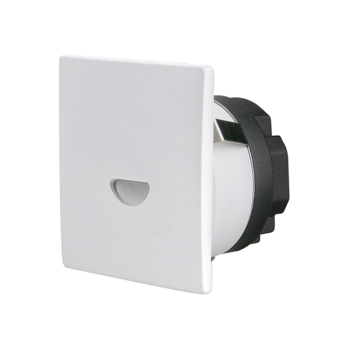 Recessed Square Indoor Step Light with Eyelid Trim
