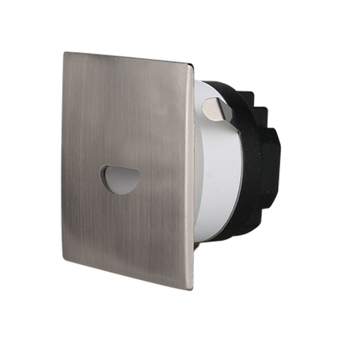 Recessed Square Indoor Step Light with Eyelid Trim