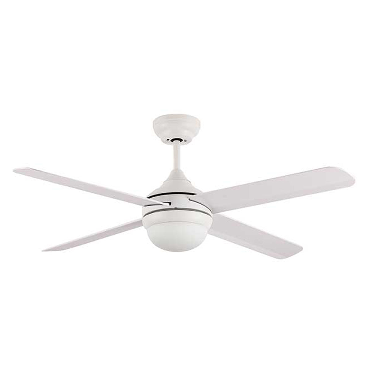 Albany 4 Blade 48" AC Ceiling Fan with E27 Light