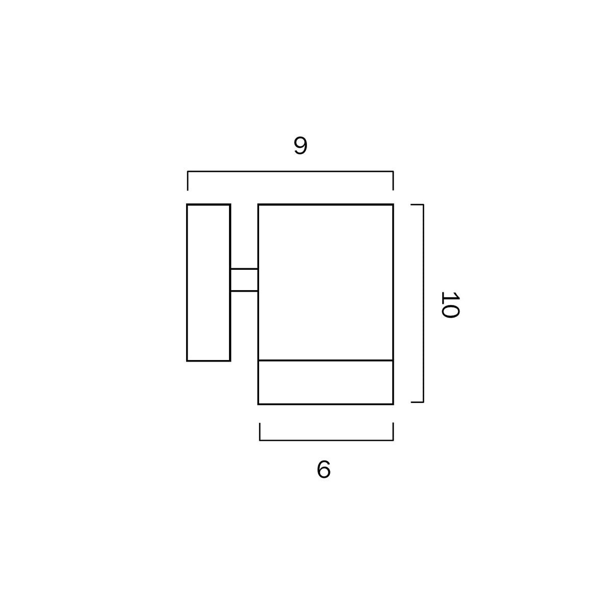 Riva Exterior Wall Lamp with Modern Design