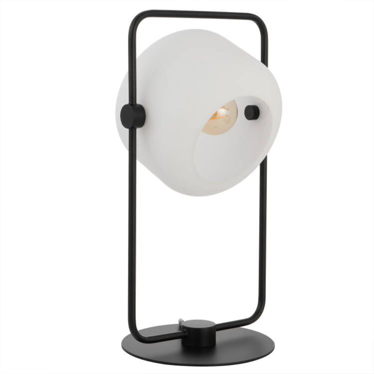 Rocha Table Lamp - Modern Design with Blown Glass Shade