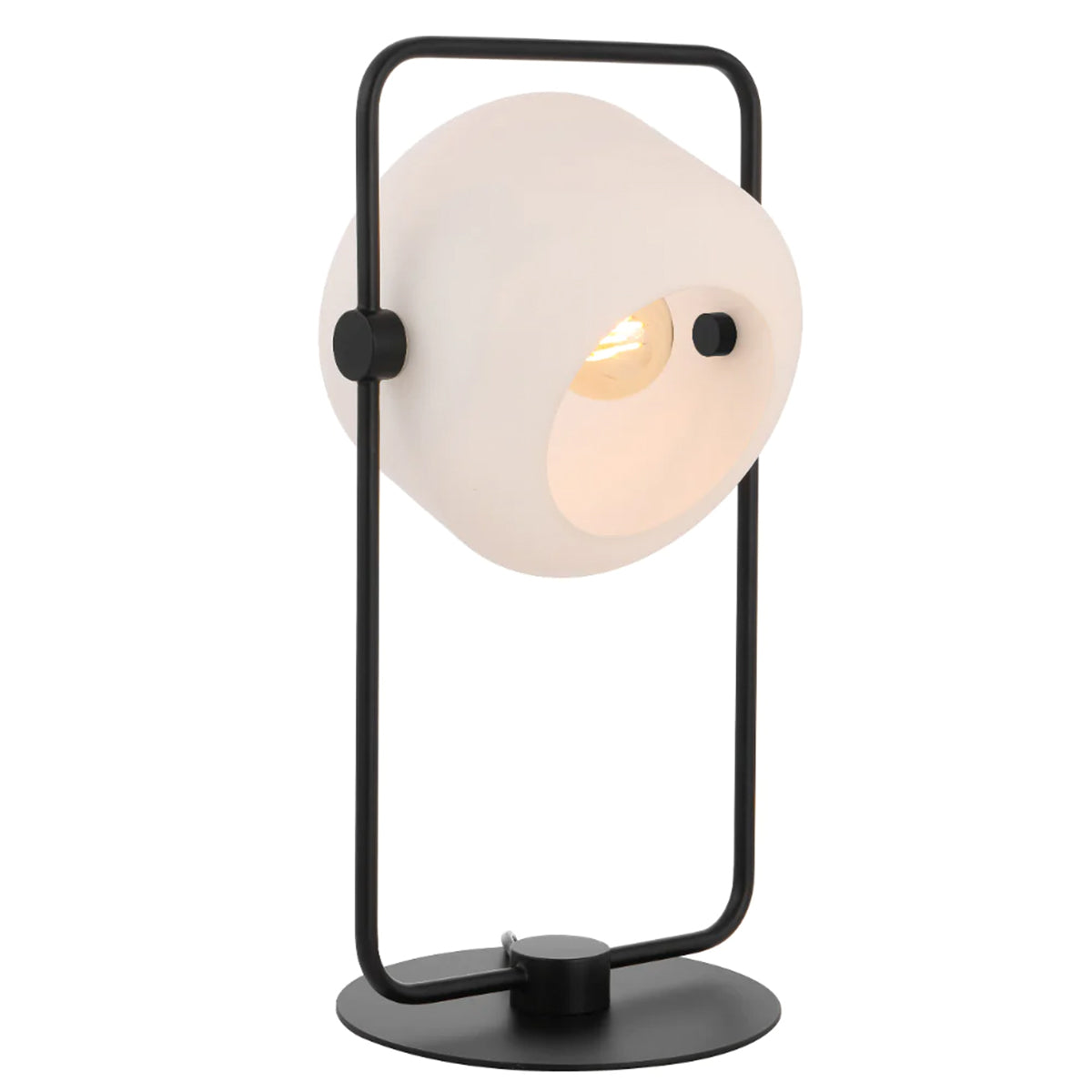 Rocha Table Lamp - Modern Design with Blown Glass Shade
