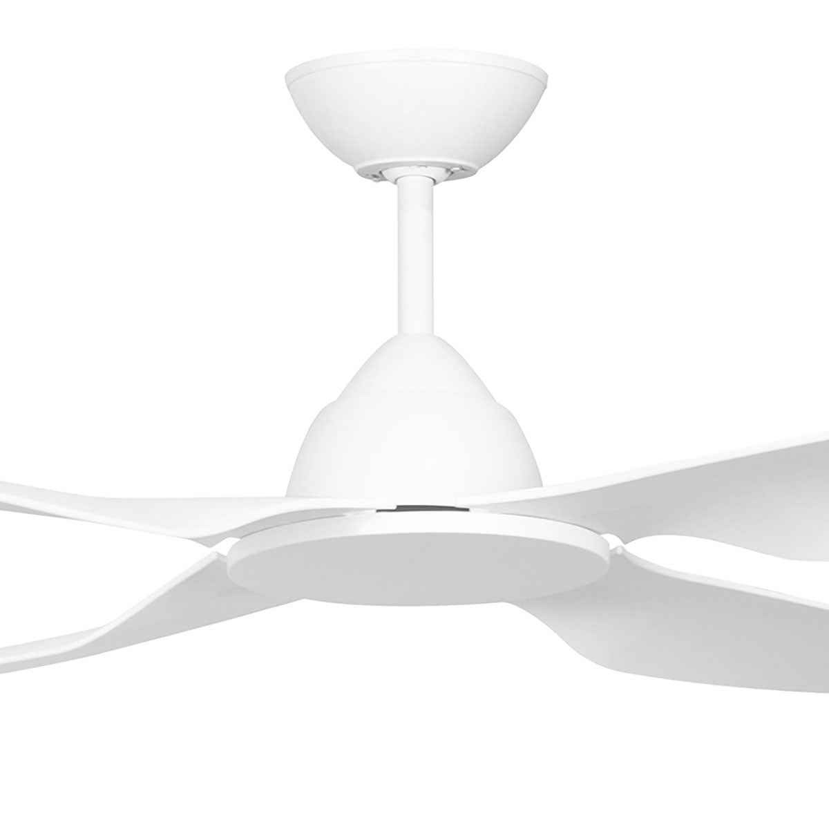 RONDO 3/4 Bladed DC Ceiling Fan with Remote - White