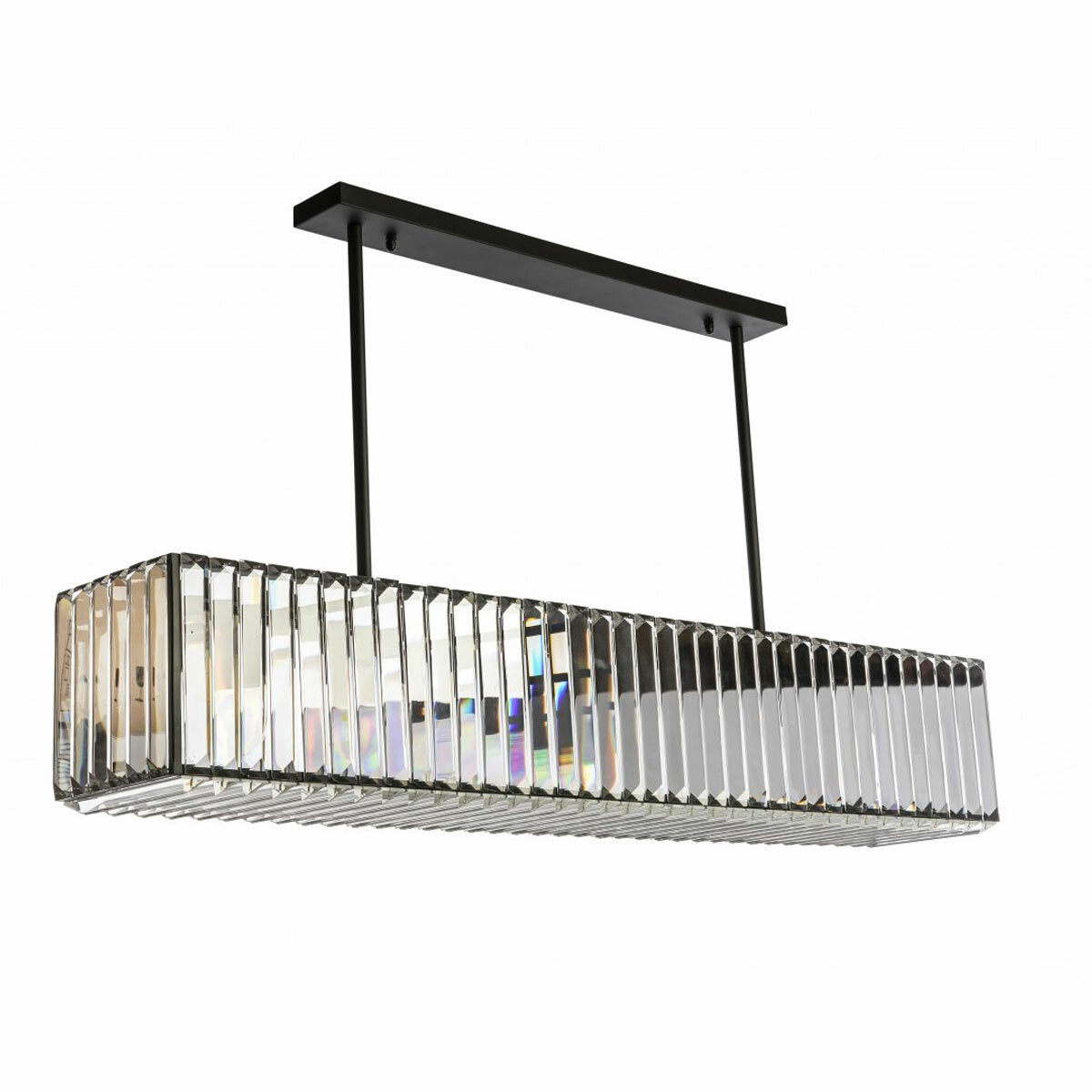 Ros-120 Crystal Pendant - 7 Light