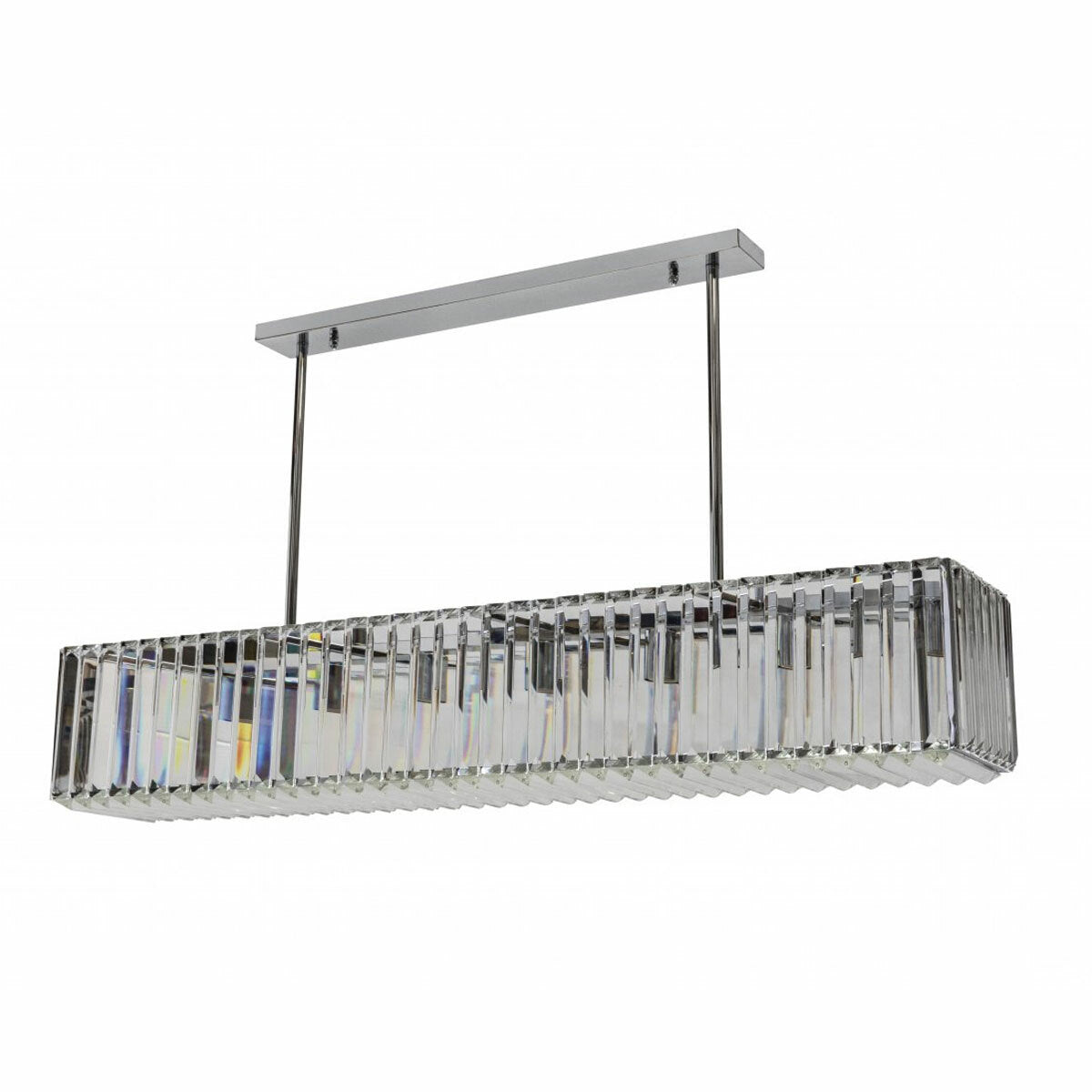 Ros-120 Crystal Pendant - 7 Light