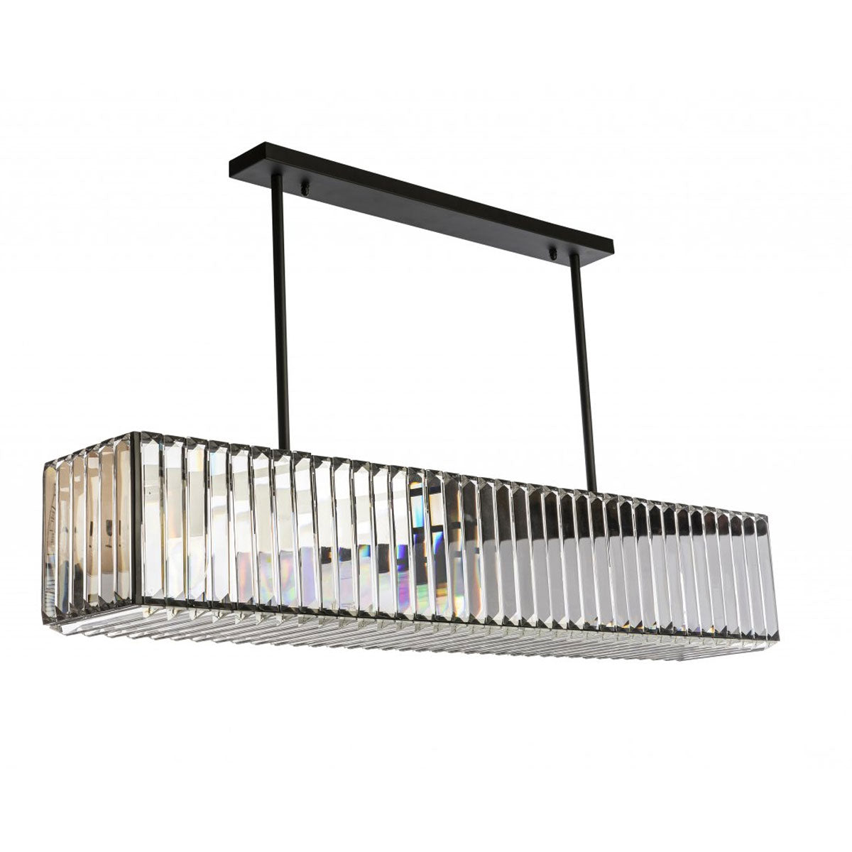 Ros-120 Crystal Pendant - 7 Light