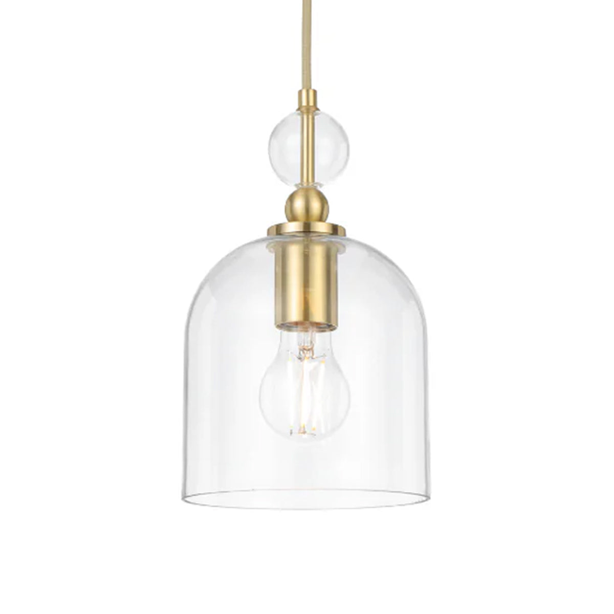 Rotif Pendant Light with Glass Dome