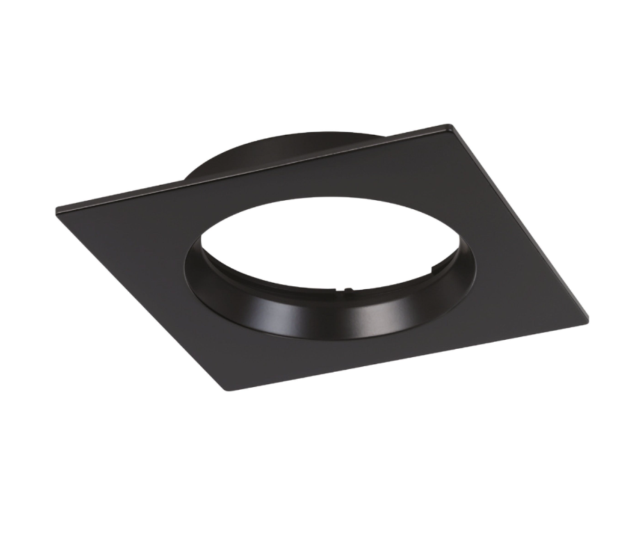 ROYSTAR Downlight Trim Black Square - LED Compatible