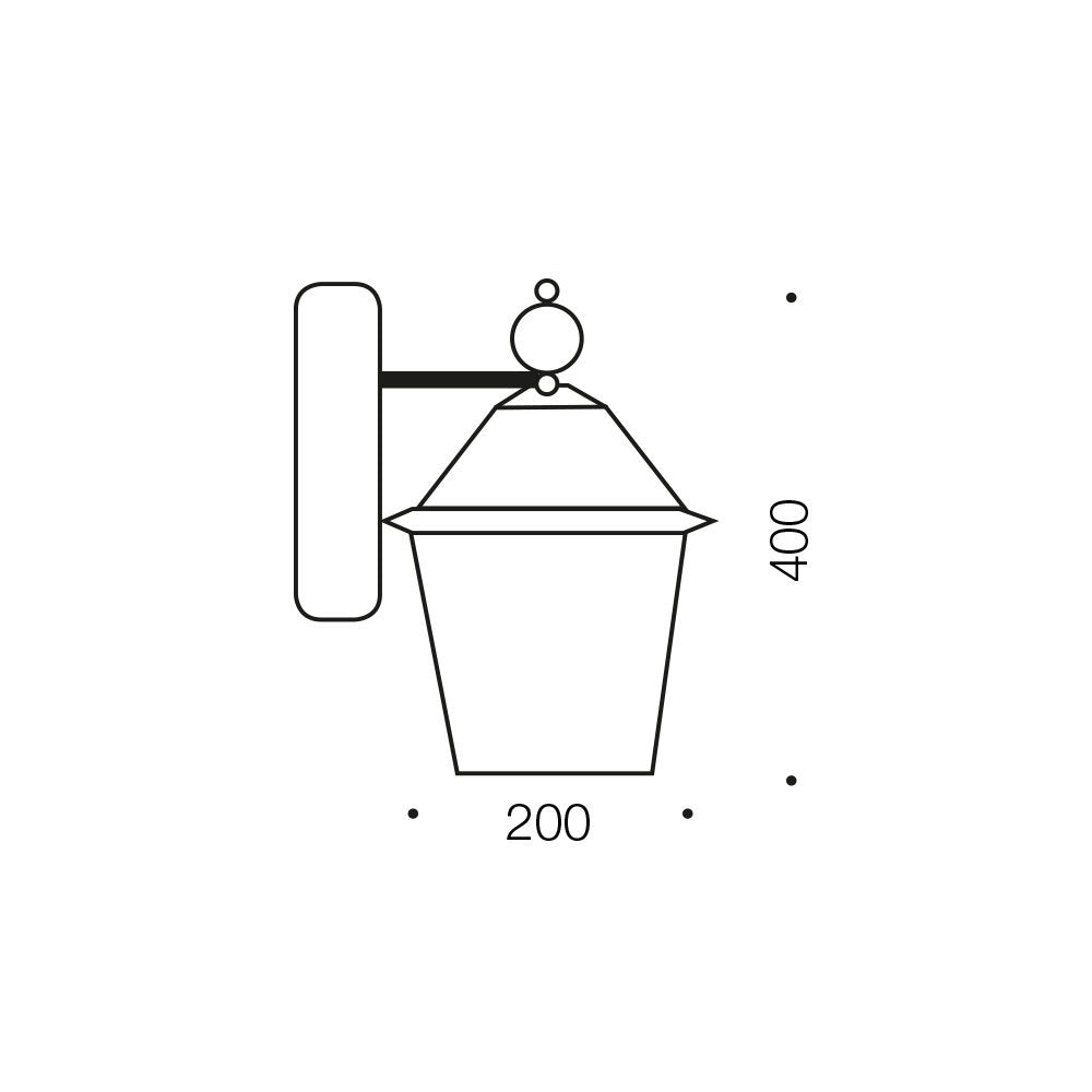 Rye Exterior Wall Bracket