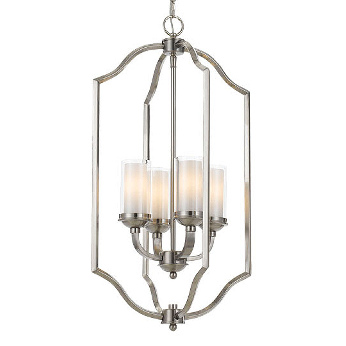 Saltram 4 Light Pendant with E14 Candle-Style Holders