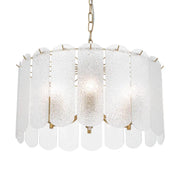Samona Textured Glass 6 Light Pendant