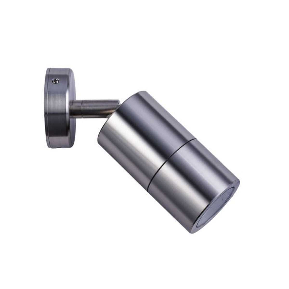 Adjustable Outdoor Single Spotlight - Chrome