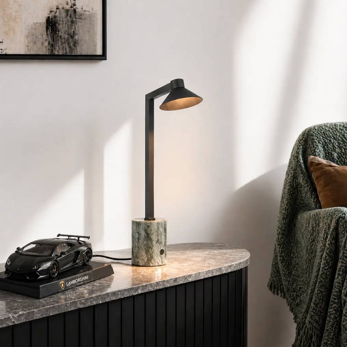 Satrom Marble LED Table Lamp