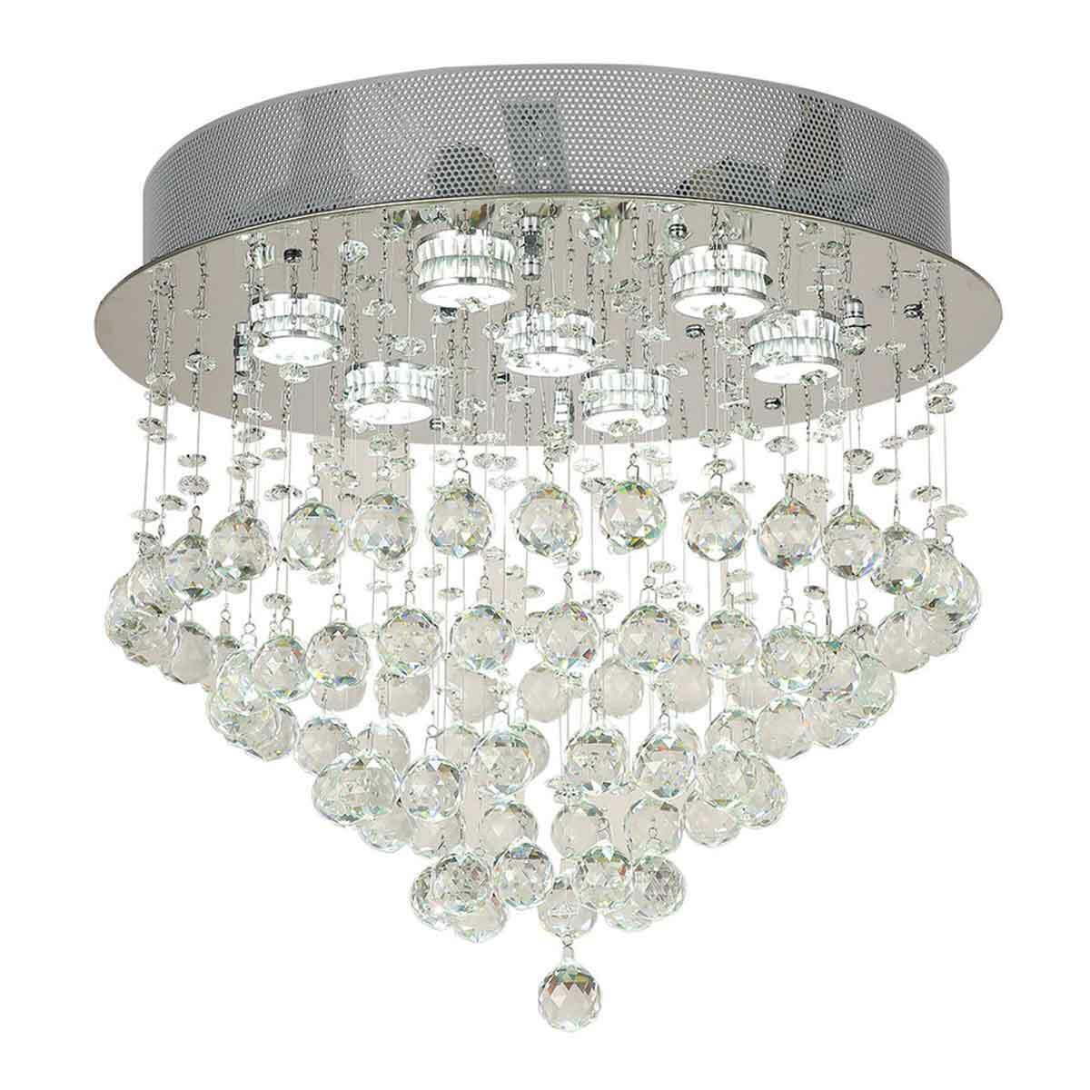 Savina Close To Ceiling Crystal Light