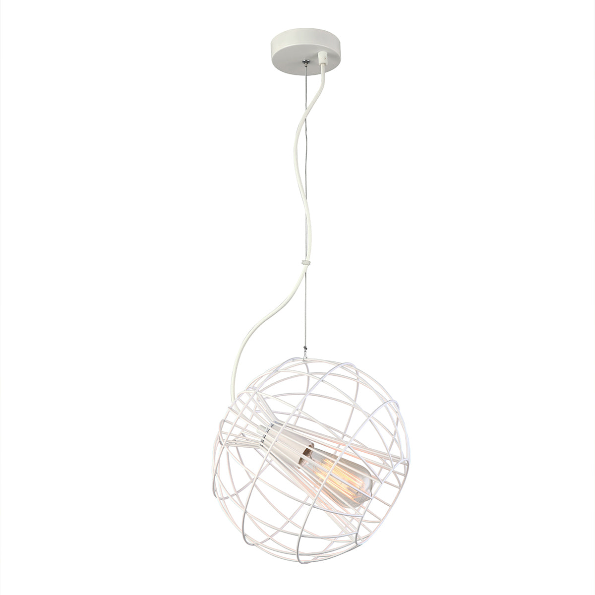 Sentinel Metal Cage Pendant Light