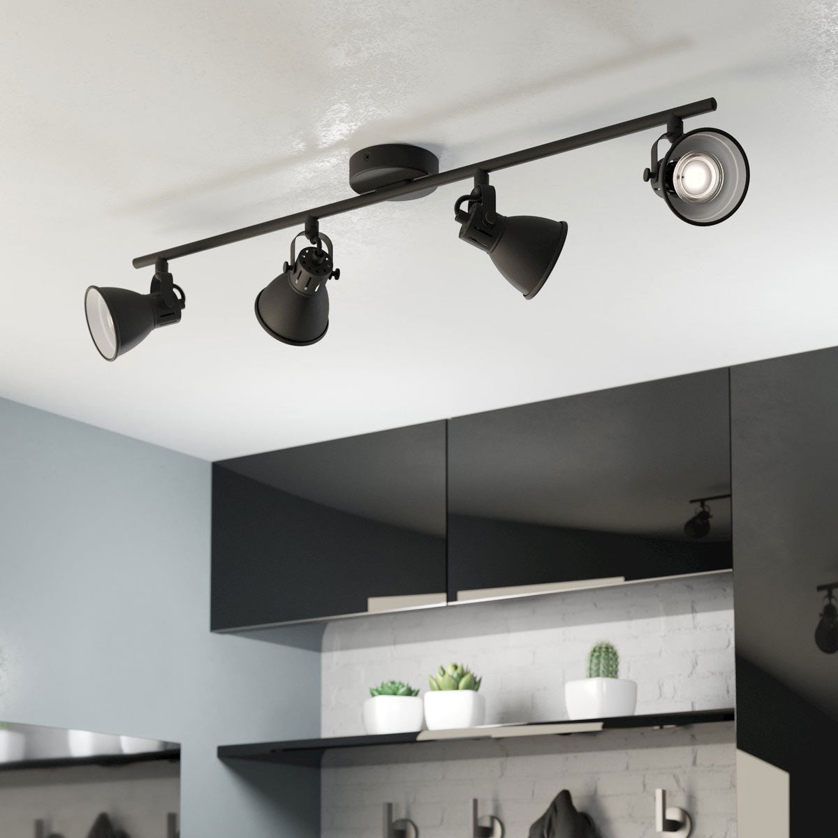 Seras-2 20W LED 4-Light Spotlight with Dimming