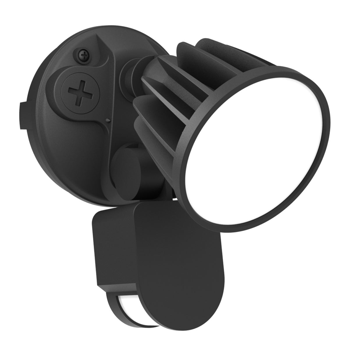 Stargem III 15W LED Tri Colour Single Head Outdoor Spotlight with Motion Sensor