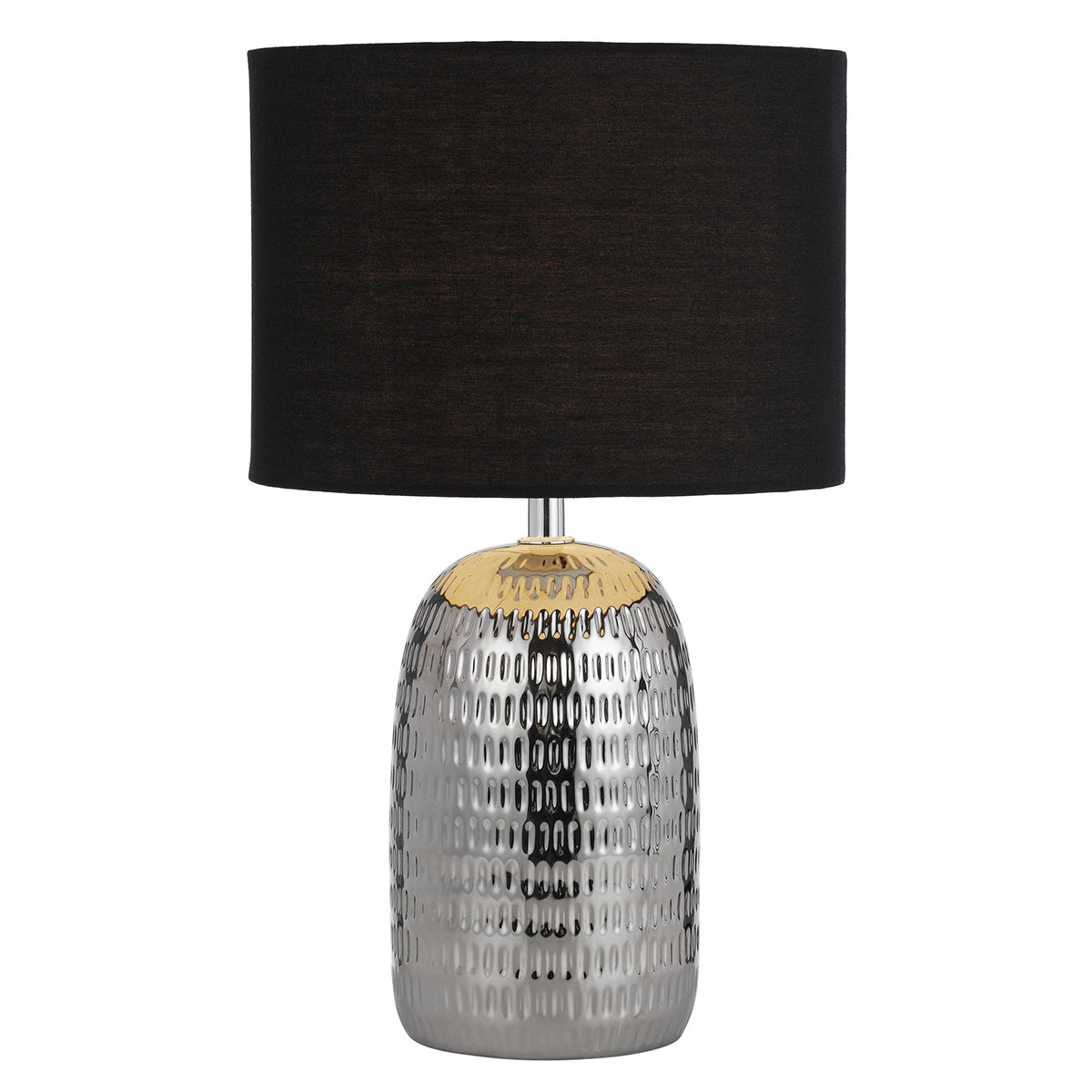 Sevia Table Lamp - Modern Ceramics with Chrome Finish