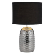 Sevia Table Lamp - Modern Ceramics with Chrome Finish