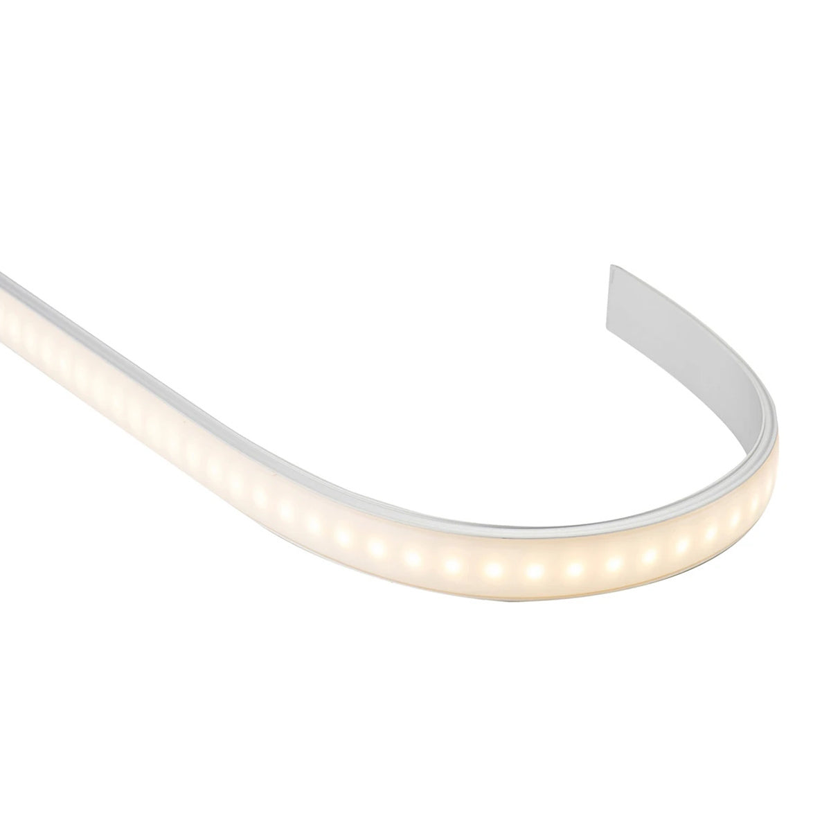 Shallow Square Bendable Aluminium Surface Mounted Profile for LED Strip