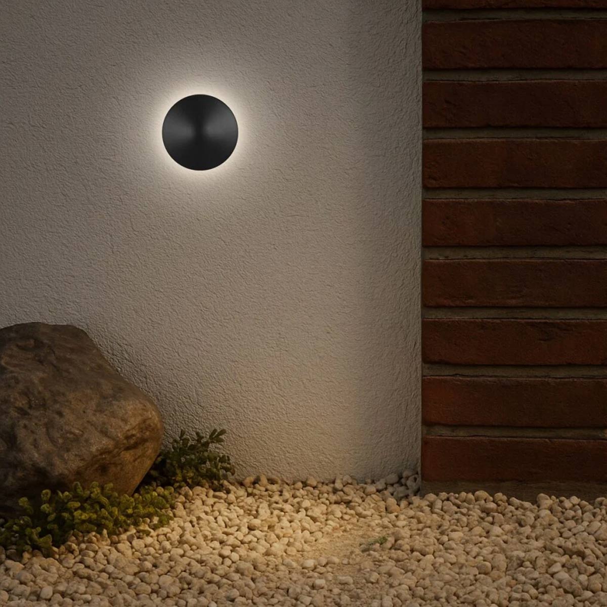 Shea Exterior Wall Light with LED Illumination