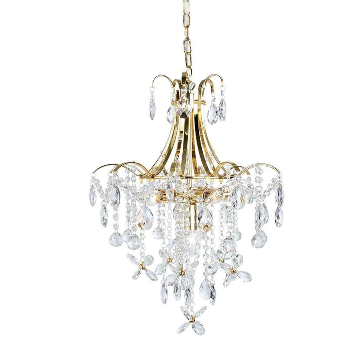 Sienna 51 Crystal Pendant - Gold