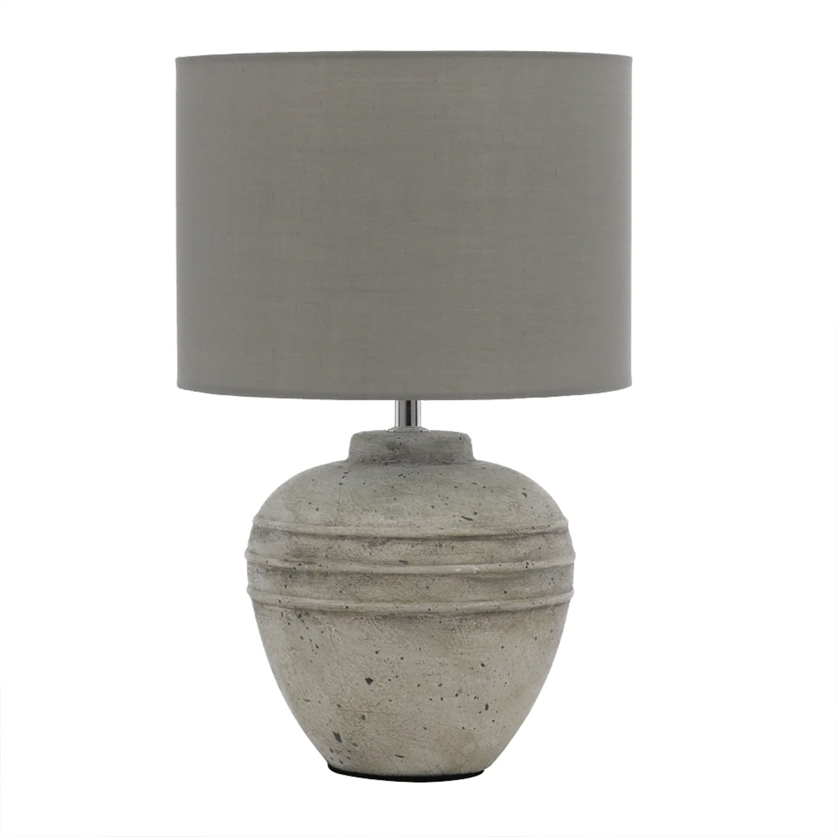 Sierra Ceramic Table Lamp €“ Rustic Urn Design