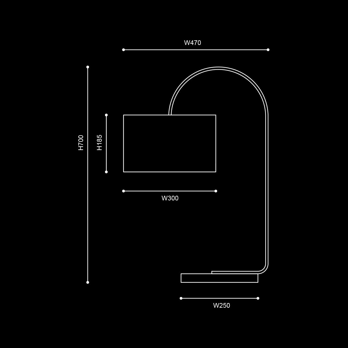 Silas Marble Table Lamp