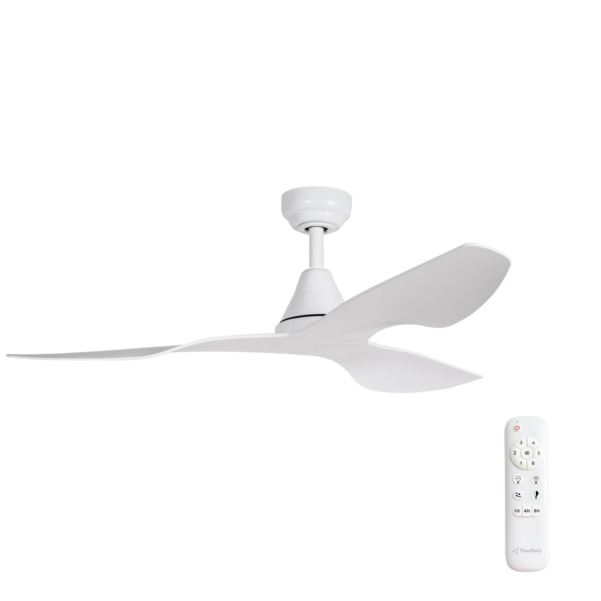 Simplicity 3 Blade DC Ceiling Fan with Remote
