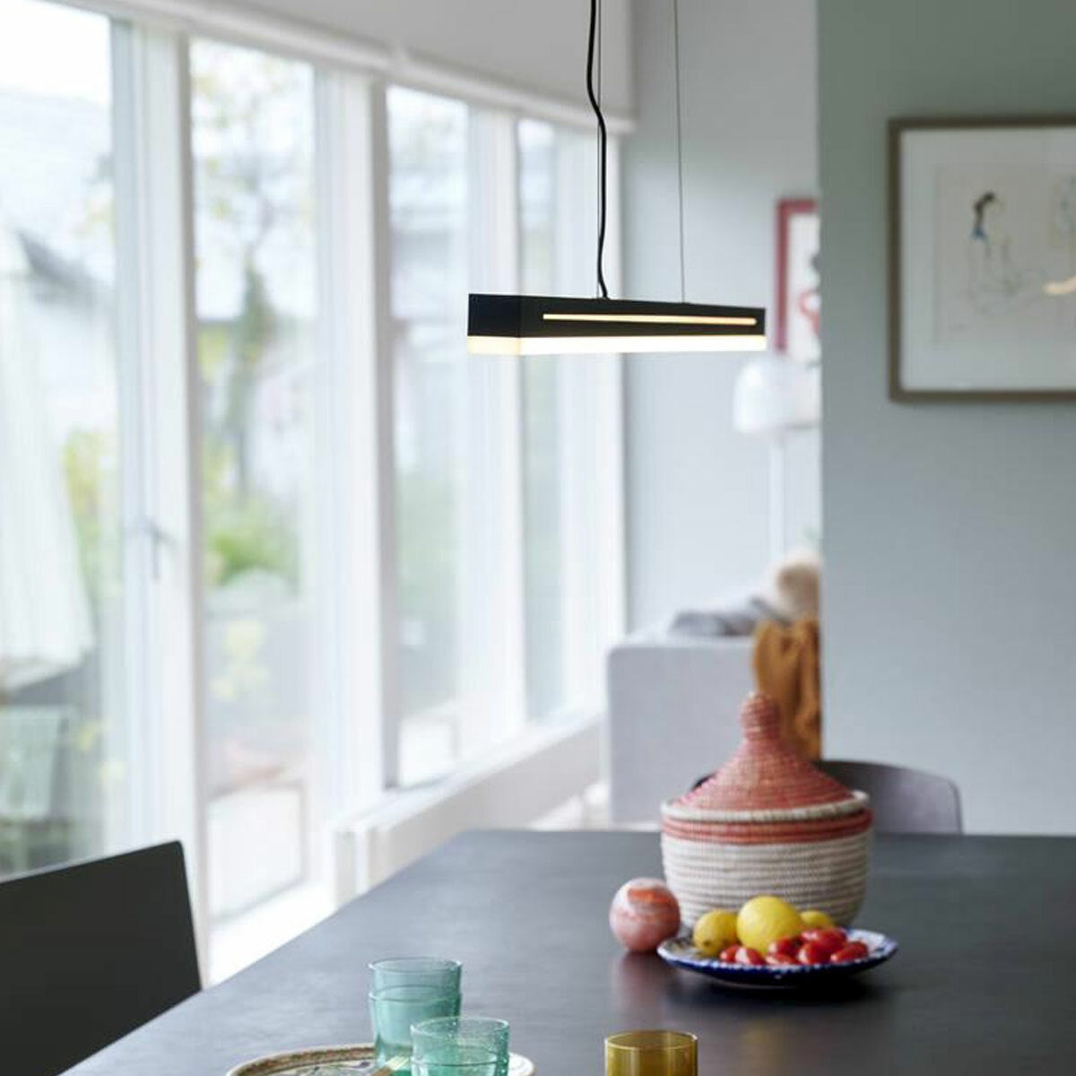 Skylar 25W LED Bar Pendant Light