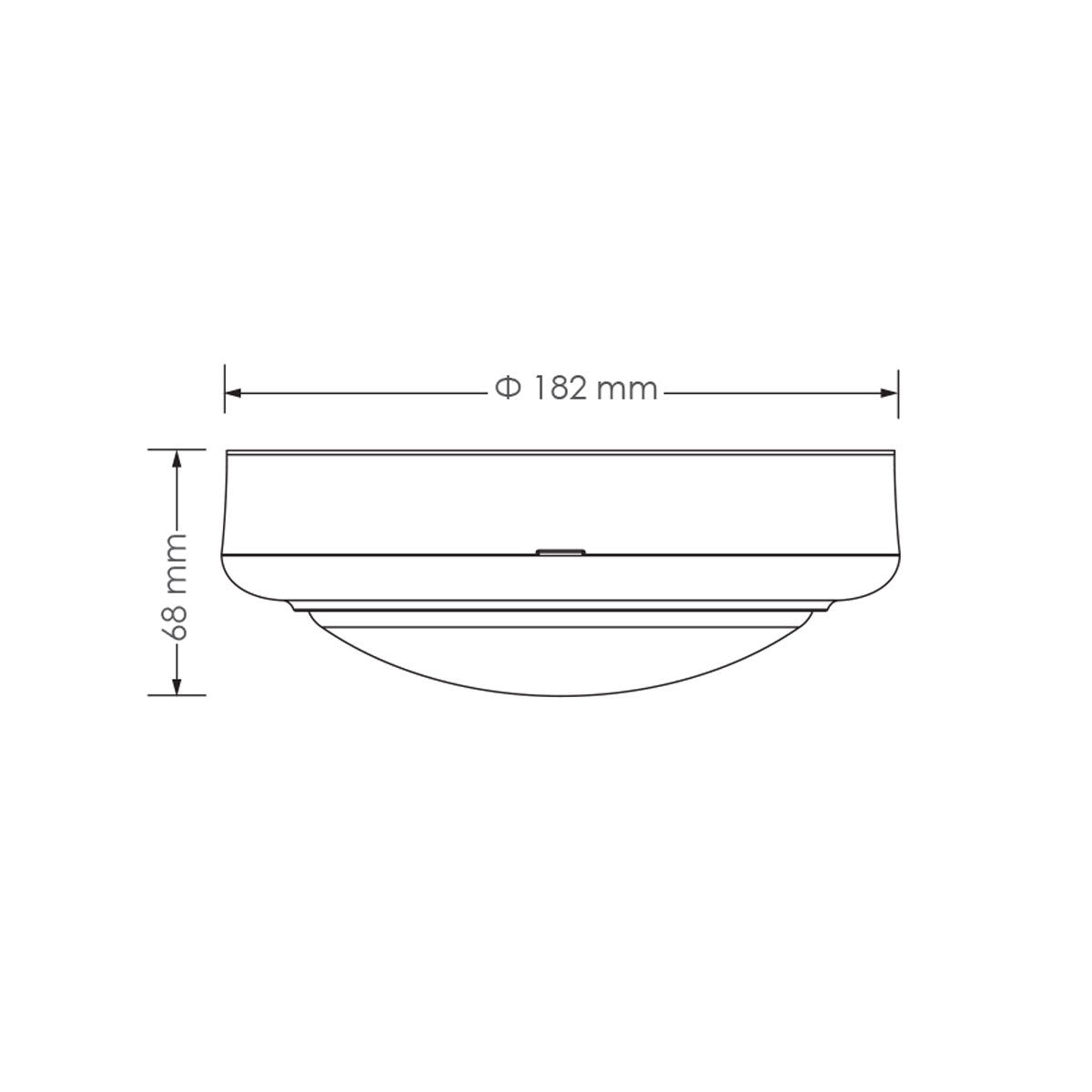 SL7272 15W LED Tri Colour Outdoor Wall Bunker Light