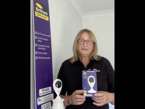 Smart Indoor WiFi Camera with Night Vision