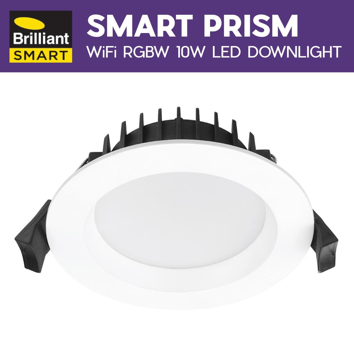 Smart Prism Downlight 10W LED - Voice Control