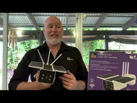 Smart Trident Solar Security Camera - HD Performance