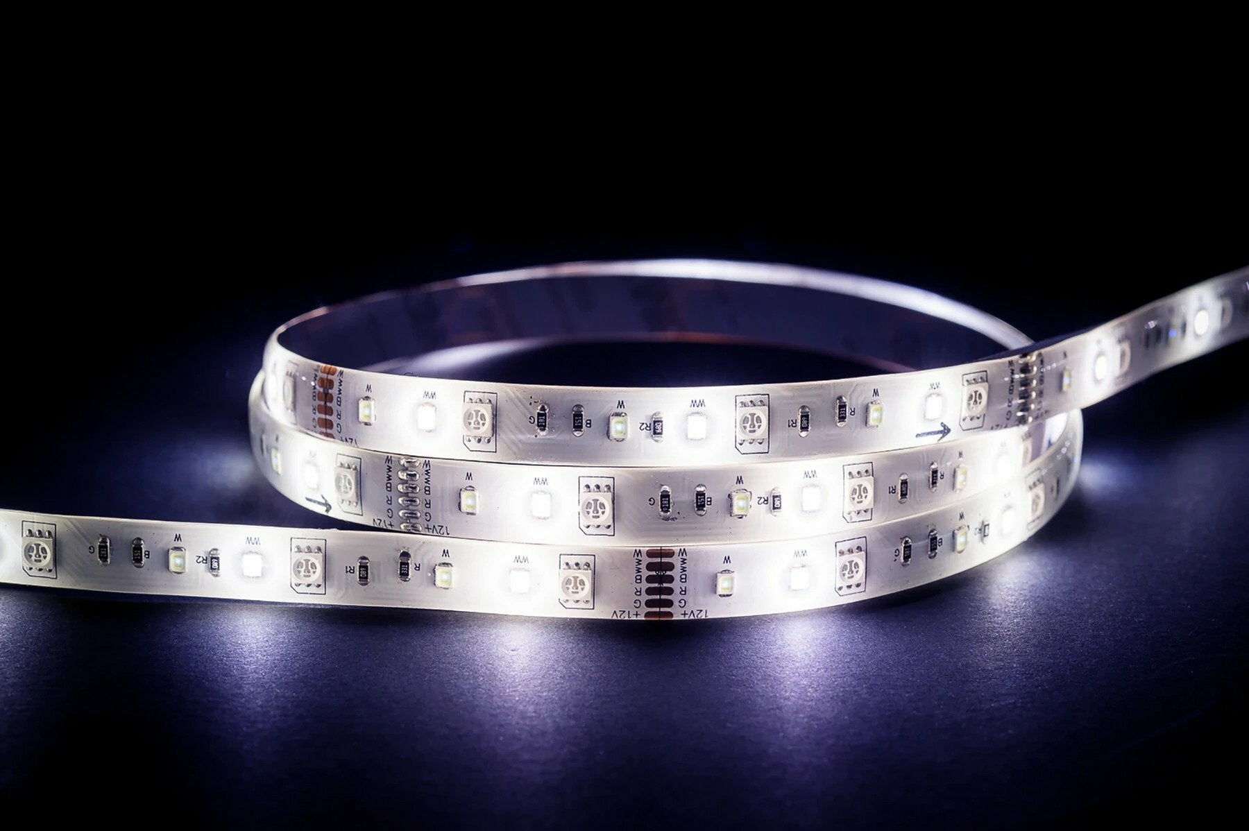 Smart Viper Colour White 7.2W LED Strip Light 5 Metre Kit