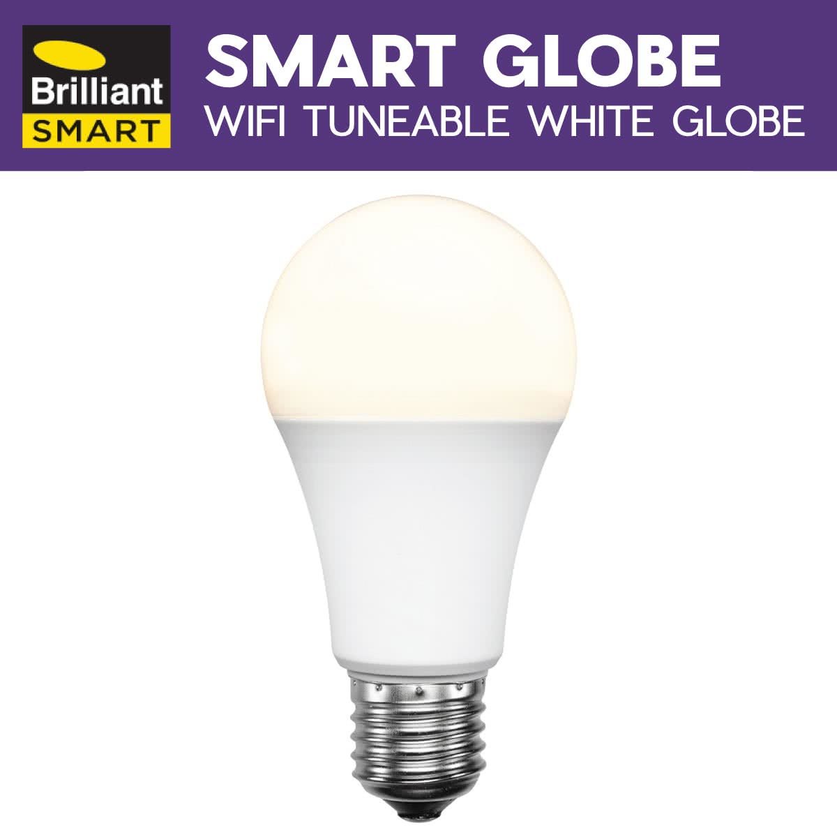 SmartGlobe LED Light Bulb - Wi-Fi Control & Energy Efficient