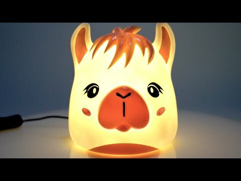 Smoosho's Pals Alpaca Animal Kids Lamp