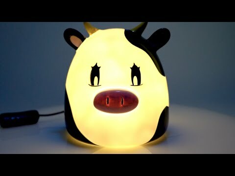 Smoosho's Pals Cow Animal Kids Lamp