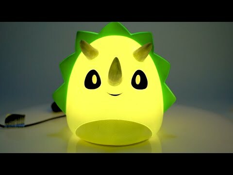 Smoosho's Pals Triceratops Animal Kids Lamp