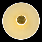 Sokyo Single LED Glass Disk Wall Light - 200mm - Hand Blow - Gold/Frost