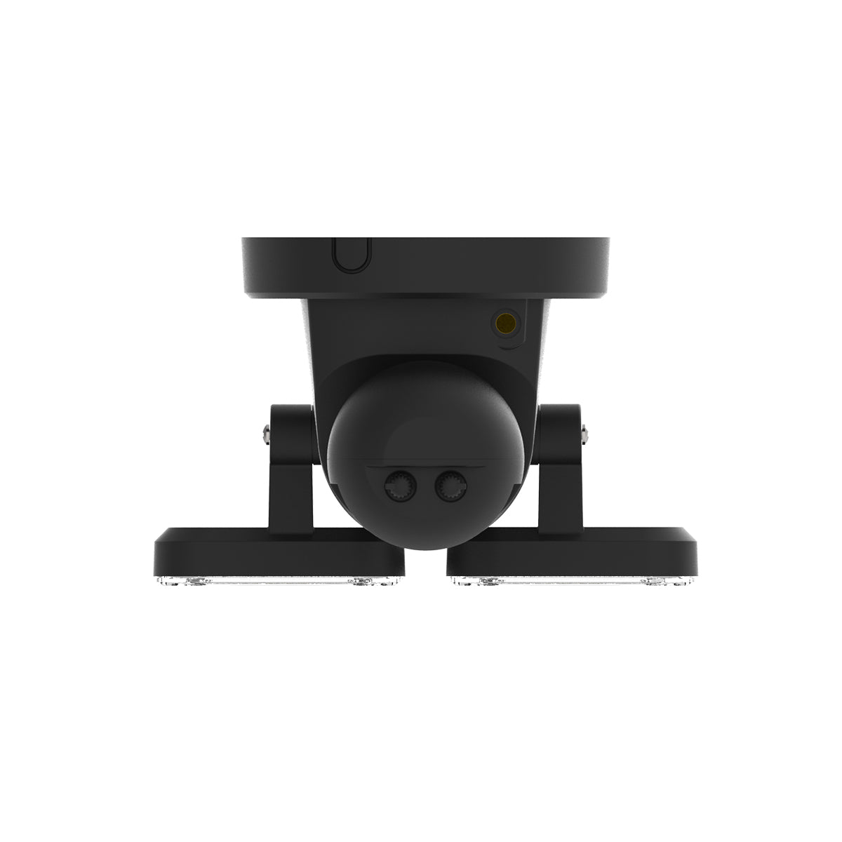 Solar LED Security Floodlight with Sensor - Black