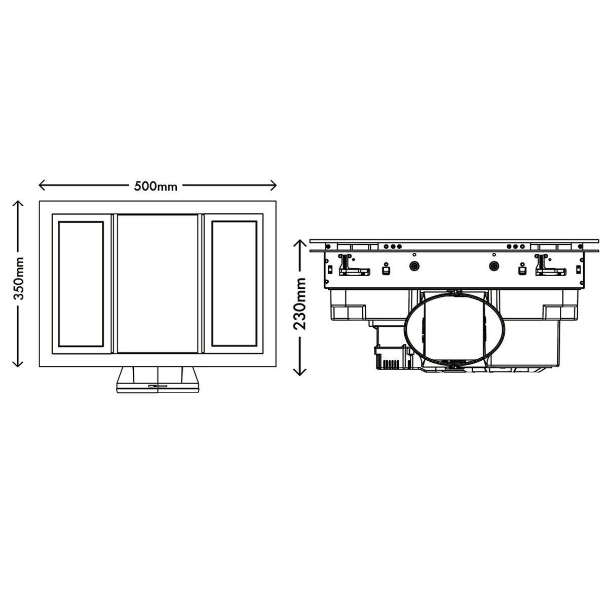 Solaris DC 3-in-1 Bathroom Heater